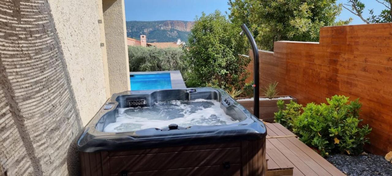 Reves De Vie, Appartement Vue Mer, Grande Piscine Privee , Spa Privatif Каси Экстерьер фото